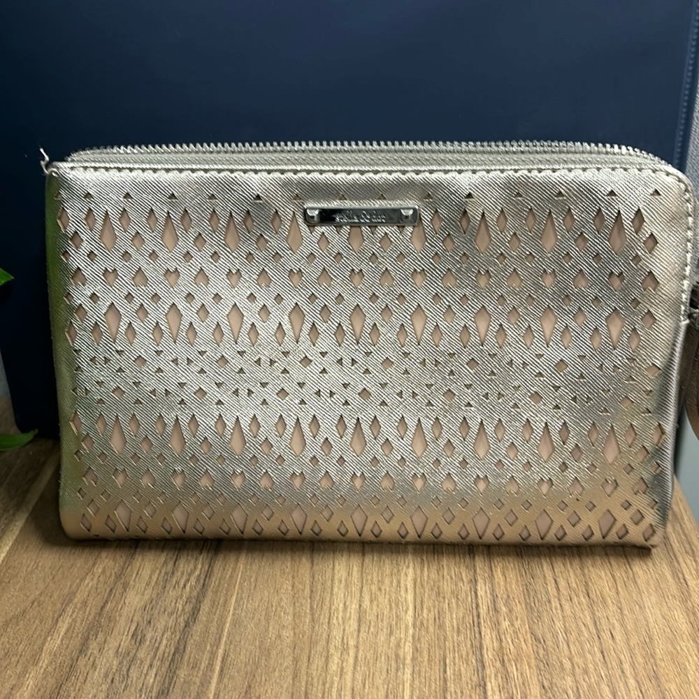 Stella & Dot laser cut clutch. NWOT